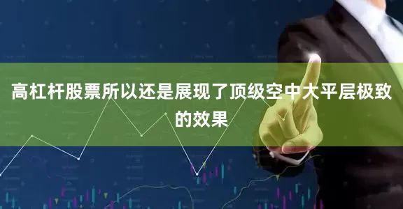 高杠杆股票所以还是展现了顶级空中大平层极致的效果